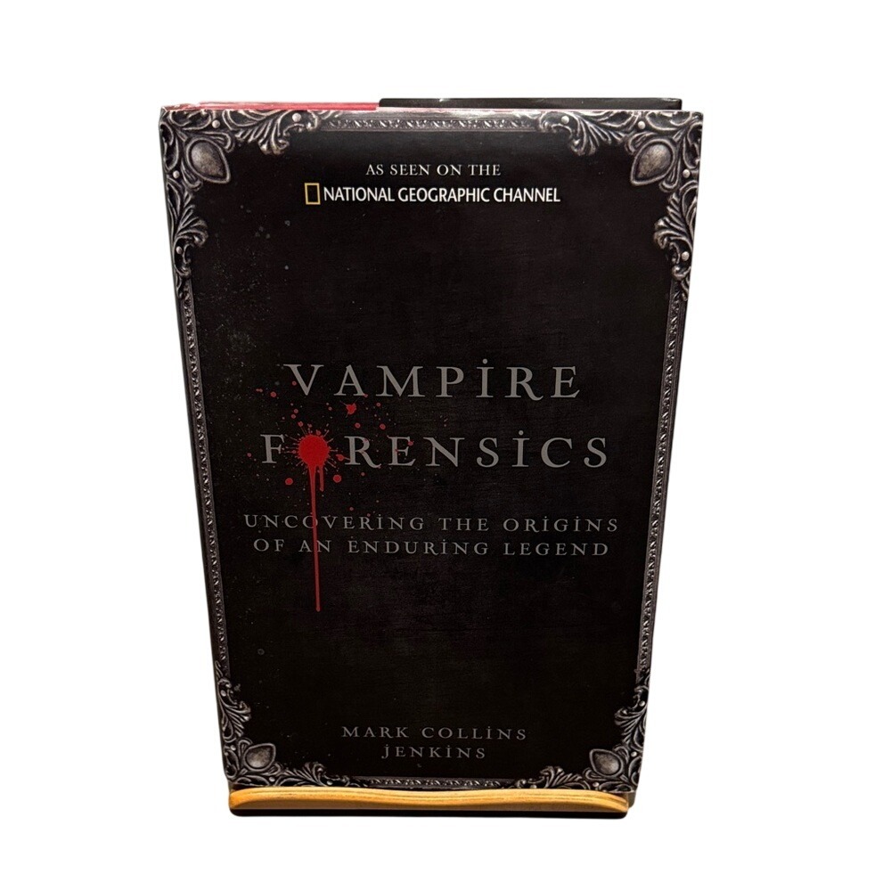 Vampire Forensics Mark Collins Jenkins National Geographic Hardcover Book 2010